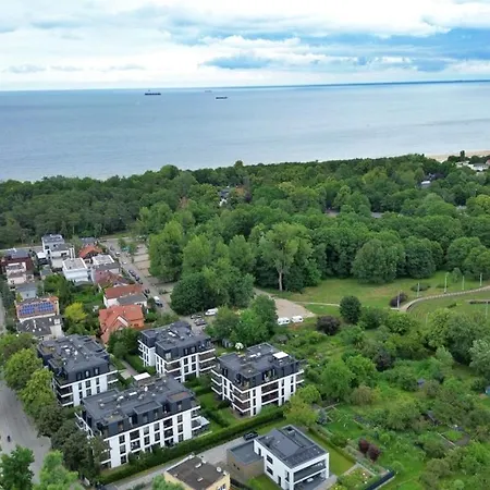 Lägenhet Ergo Jelitkowo Sopot 600m Do Plazy Parking Gdańsk