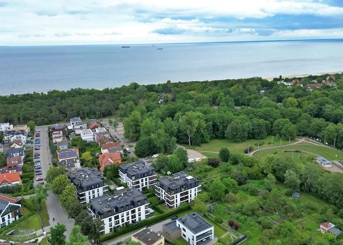 公寓 Ergo Jelitkowo Sopot 600m Do Plazy Parking 格但斯克